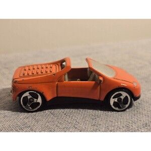 Hot Wheels 1995 '93 Pontiac Warner Orange W/ Silver Windshield Single Car